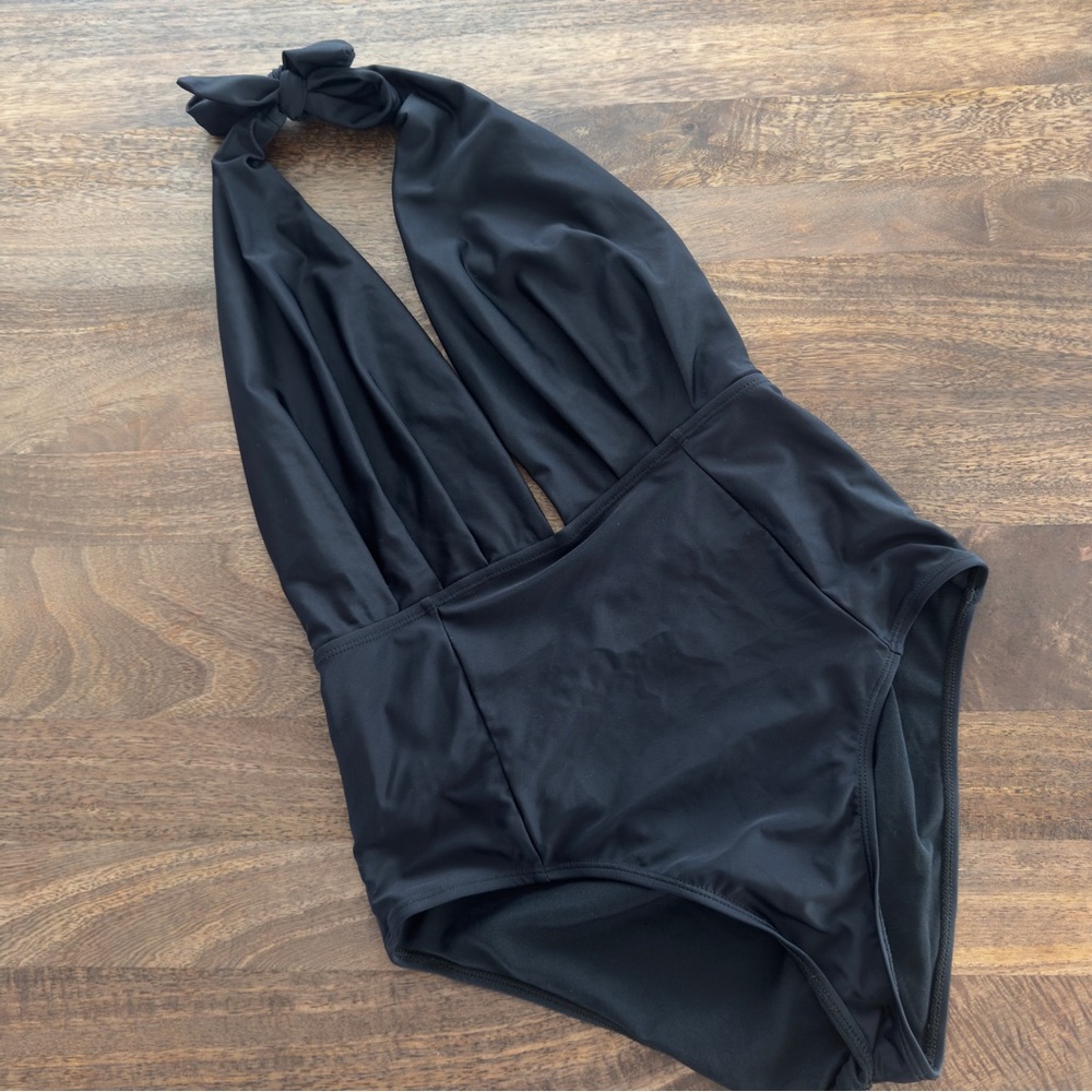 5/$40 One piece open back Swimsuit size large
